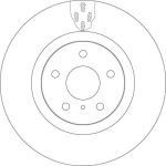 Bremsscheibe Nissan P. 350Z 02 DF6480 Bremsscheibe Nissan P. 350Z 02 DF6480