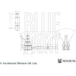 ADH28756 BluePrint Lenkstift ADH28756 ADH28756 BluePrint Lenkstift ADH28756