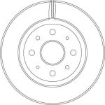 TRW Bremsscheibe Kia P. Rio Ii DF4410 TRW Bremsscheibe Kia P. Rio Ii DF4410