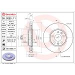 Bremsscheibe VA 09.C655.11 Bremsscheibe VA 09.C655.11