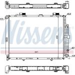 Nissens Wasserkühler PKW 62692A Nissens Wasserkühler PKW 62692A