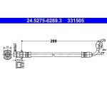 ATE Bremsschlauch 24.5275-0289.3 ATE Bremsschlauch 24.5275-0289.3