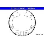 ATE Bremsbacken 03.0137-3049.2