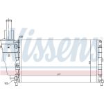 Nissens Wasserkühler PKW 61858 Nissens Wasserkühler PKW 61858