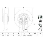 Bremsscheiben mit 0 986 479 E78 Bremsscheiben mit 0 986 479 E78