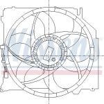 Nissens Kühlerlüfter 85066 Nissens Kühlerlüfter 85066