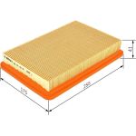 Luftfilter F 026 400 187 Luftfilter F 026 400 187