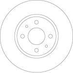 40 481 064 Bremsscheibe VA DF6231 40 481 064 Bremsscheibe VA DF6231