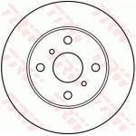 TRW Bremsscheibe DF1441 TRW Bremsscheibe DF1441