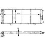 MAHLE Kühler, Motorkühlung CR 425 000S MAHLE Kühler, Motorkühlung CR 425 000S