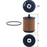 MAHLE Ölfilter OX 258D MAHLE Ölfilter OX 258D