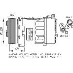 NRF Kompressor 32268 NRF Kompressor 32268