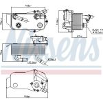 Nissens Ölkühler PKW 90736 Nissens Ölkühler PKW 90736