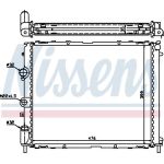Nissens Wasserkühler PKW 63855A Nissens Wasserkühler PKW 63855A