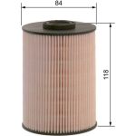 Kraftstofffiltereinsatz F 026 402 004 Kraftstofffiltereinsatz F 026 402 004