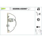 VALEO 850996 Fensterheber VALEO 850996 Fensterheber