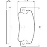 0 986 461 770 Bosch Bremsbelagsatz 0 986 461 770 0 986 461 770 Bosch Bremsbelagsatz 0 986 461 770