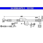 ATE Bremsschlauch 24.5298-0470.3 ATE Bremsschlauch 24.5298-0470.3