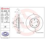 51 481 053 Bremsscheibe VA 09.A529.10 51 481 053 Bremsscheibe VA 09.A529.10