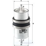WK 68/4 MANN-FILTER Kraftstofffilter WK 68/4 WK 68/4 MANN-FILTER Kraftstofffilter WK 68/4