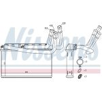 Nissens Heizungskühler PKW 70531 Nissens Heizungskühler PKW 70531