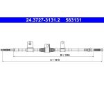 ATE Handbremsseil 24.3727-3131.2 ATE Handbremsseil 24.3727-3131.2