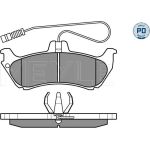 Bremsbelagsatz Db T. W163 Ml 98-05 025 231 9017/PD Bremsbelagsatz Db T. W163 Ml 98-05 025 231 9017/PD