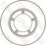 TRW Bremsscheibe DF1209 TRW Bremsscheibe DF1209