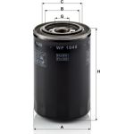 WP 1045 MANN-FILTER Ölfilter WP 1045 WP 1045 MANN-FILTER Ölfilter WP 1045
