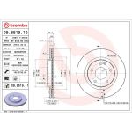 Brembo Bremsscheibe 09.8519.10 Brembo Bremsscheibe 09.8519.10
