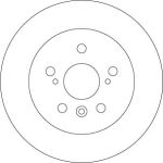 82 482 164 Bremsscheibe HA DF6760 82 482 164 Bremsscheibe HA DF6760