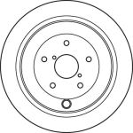 88 482 008 Bremsscheibe HA DF4929 88 482 008 Bremsscheibe HA DF4929