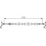 Handbremsseil li 1987477590 Handbremsseil li 1987477590