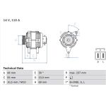 Lichtmaschine 0 986 080 640 Lichtmaschine 0 986 080 640
