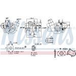 NISSENS Turbolader 93473 NISSENS Turbolader 93473