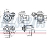 Nissens AGR-Ventil 98304 Nissens AGR-Ventil 98304