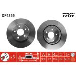 Bremsscheibe Db T. W202 97-10 DF4355 Bremsscheibe Db T. W202 97-10 DF4355