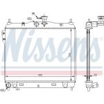 Nissens Wasserkühler PKW 67495 Nissens Wasserkühler PKW 67495