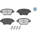 MEYLE Bremsbelagsatz Ford Mondeo 00- 1,8-2,5 Ohne Sensor 025 235 5717/PD MEYLE Bremsbelagsatz Ford Mondeo 00- 1,8-2,5 Ohne Sensor 025 235 5717/PD