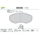 VALEO Bremsbeläge 598568 VALEO Bremsbeläge 598568