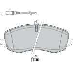 Valeo Bremsbelagsatz 601384 Valeo Bremsbelagsatz 601384