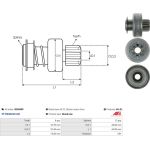 FREILAUFGETRIEBE, STARTER SD5050P FREILAUFGETRIEBE, STARTER SD5050P