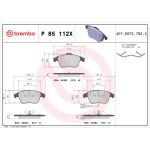BREMBO Bremsklötze Xtra VA P 85 112X BREMBO Bremsklötze Xtra VA P 85 112X