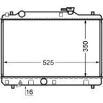 Kühler, Motorkühlung CR 743 000S Kühler, Motorkühlung CR 743 000S