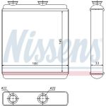 Heizkühler PKW 72663 Heizkühler PKW 72663