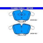 13.0460-7228.2 ATE Bremsbelagsatz Ford Vorderachse Mondeo/Galaxy/V70/S80 06 13.0460-7228.2 13.0460-7228.2 ATE Bremsbelagsatz Ford Vorderachse Mondeo/Galaxy/V70/S80 06 13.0460-7228.2