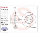 72 481 071 Bremsscheibe VA 09.A727.31 72 481 071 Bremsscheibe VA 09.A727.31