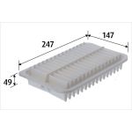 VALEO Luftfilter 585827 VALEO Luftfilter 585827