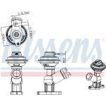 NISSENS Agr-Ventil 98343 NISSENS Agr-Ventil 98343