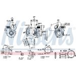 NISSENS Turbolader 93453 NISSENS Turbolader 93453